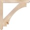 Ekena Millwork Imperial Craftsman Smooth Bracket, Douglas Fir, 3 1/2"W x 38"D x 38"H BKT04X38X38IMP04SDF - alternate 2